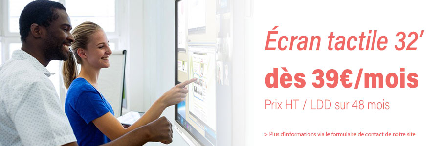 Phillips et Elo Touch, affichage dynamique magasin et vitrine, écran tactile collaboratif et interactif entreprises, pharmacie