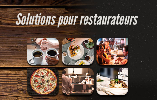 Application et interface tactile de gestion de restaurant, prise de commande et affichage menu. Expérience digitale en restaurants avec tables connectés. 